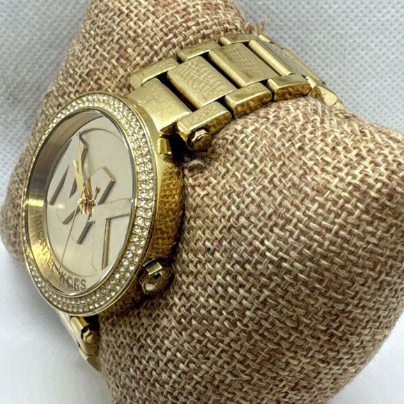 Michael Kors Parker MK5784 Women\'s Gold Stainless Steel Analog Dial Watch JNA619 main image 11